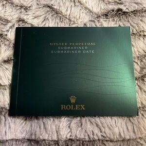 Rolex oyster perpetual submariner date Manuel